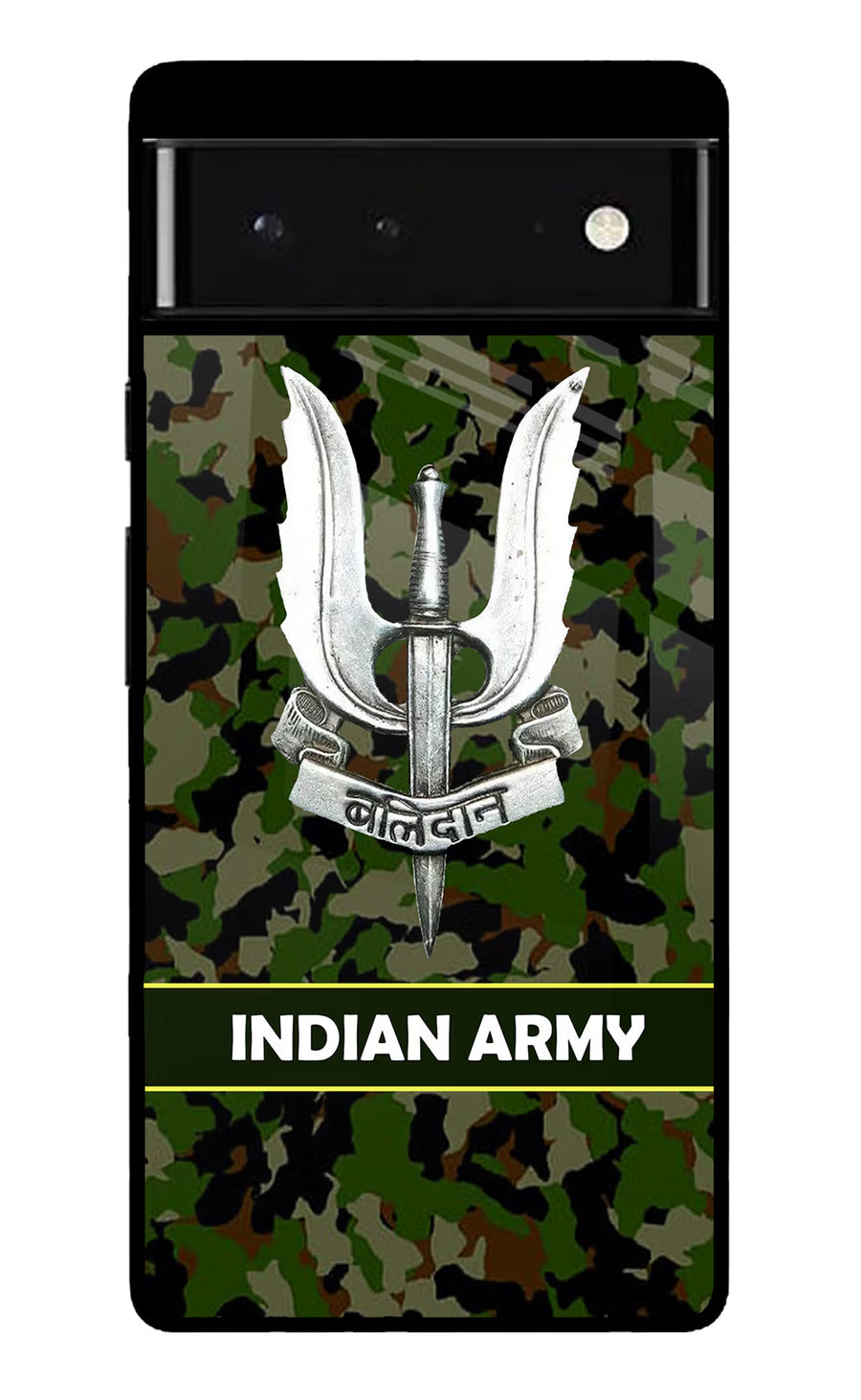 Balidan Indian Logo Google Pixel 6 Back Cover, Glass case