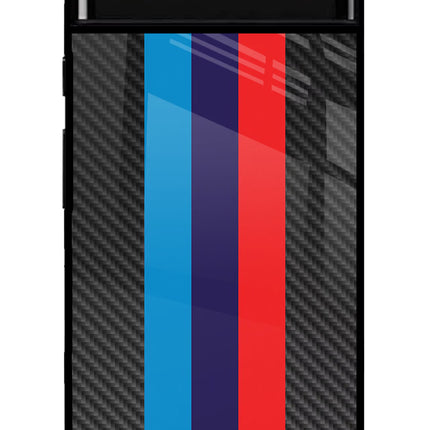 BMW Stripes Pattern Google Pixel 6 Glass Case Back Cover by Casekaro