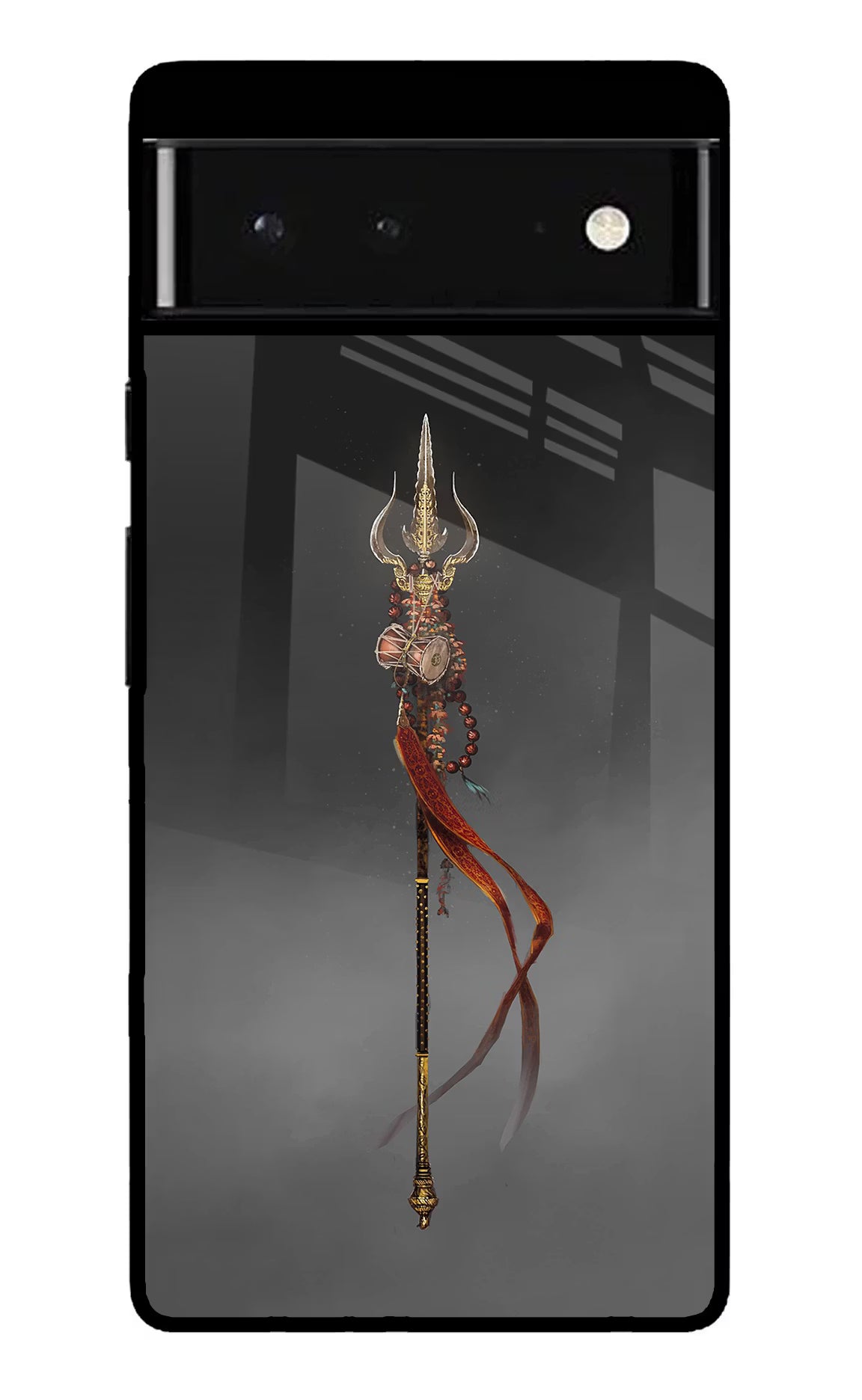 Shiv Trishul Google Pixel 6 Glass Case