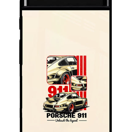 Classic Porsche 911 Google Pixel 6 Glass Case Back Cover by Casekaro