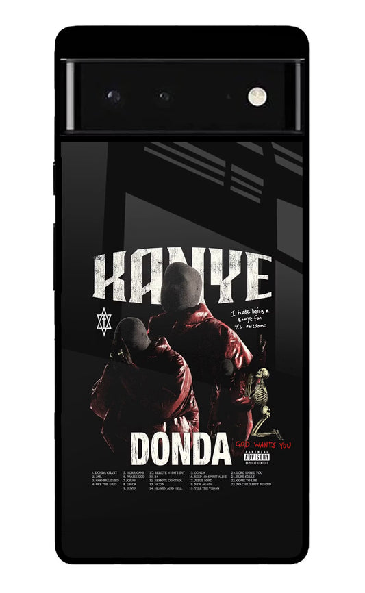 Donda Kanye West Google Pixel 6 Glass Case