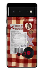 Queen of Disaster Google Pixel 6 Glass Case