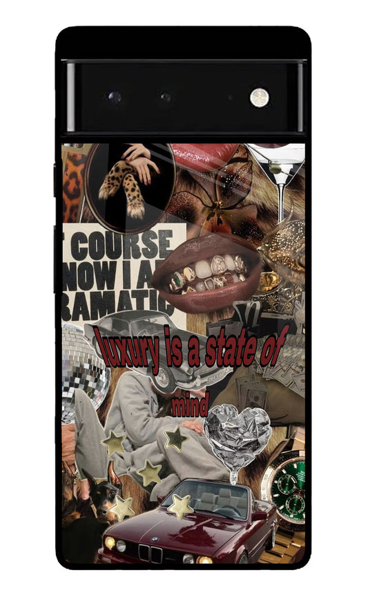 Luxury Google Pixel 6 Glass Case