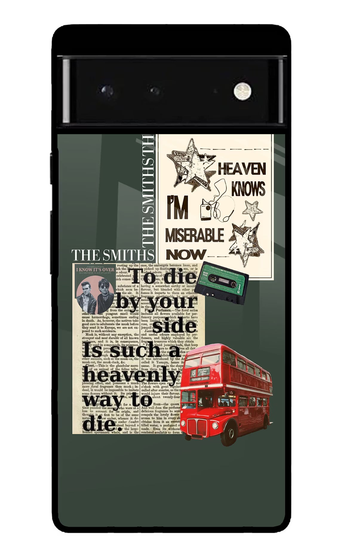 The Smiths Google Pixel 6 Glass Case Back Cover by Casekaro