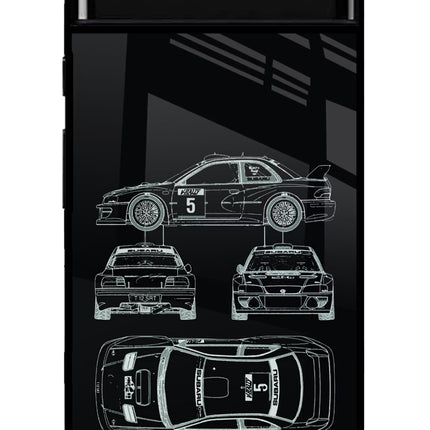 WRC'99 Google Pixel 6 Glass Case