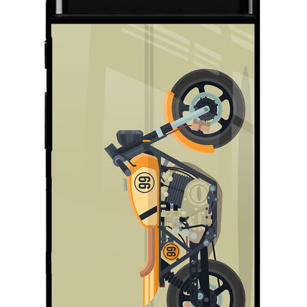 Vertical Speedster Google Pixel 6 Glass Case