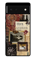 Libra Zodiac Google Pixel 6 Glass Case
