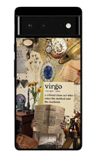 Virgo Zodiac Google Pixel 6 Glass Case