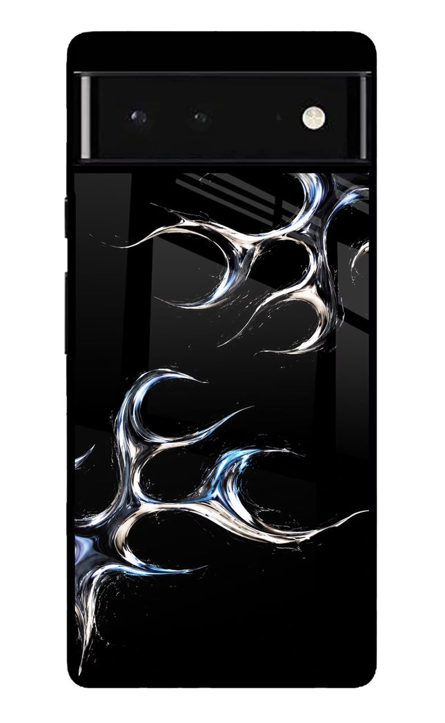 Chrome Tribal Google Pixel 6 Glass Case