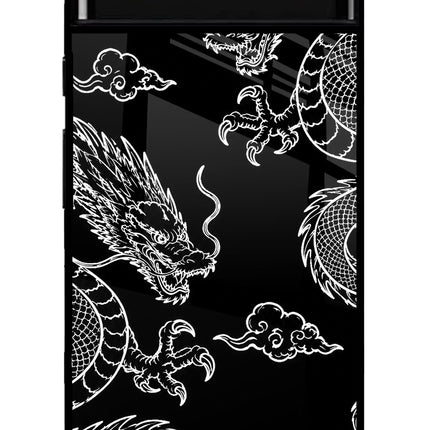 Twin Dragons Google Pixel 6 Glass Case