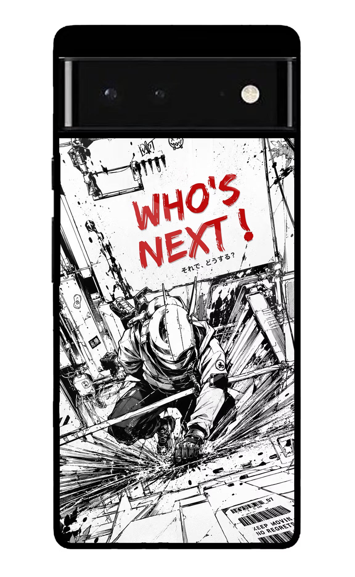 Who's Next Google Pixel 6 Glass Case Back Cover by Casekaro