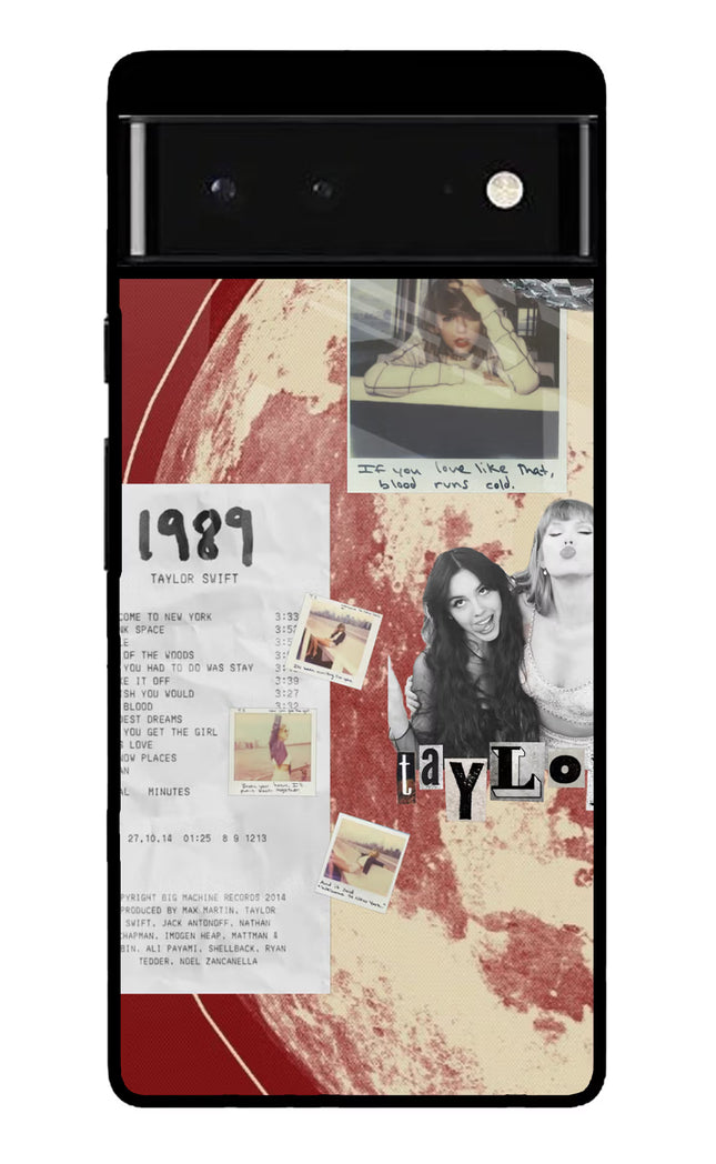 Taylor Swift Google Pixel 6 Glass Case