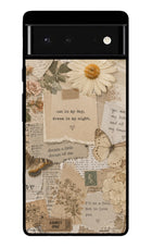 Vintage case Google Pixel 6 Glass Case