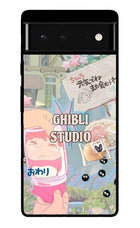Studio Ghibli Google Pixel 6 Glass Case
