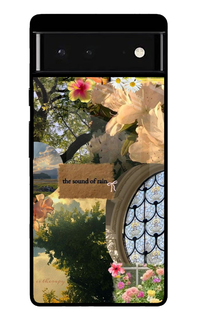 Rain Google Pixel 6 Glass Case
