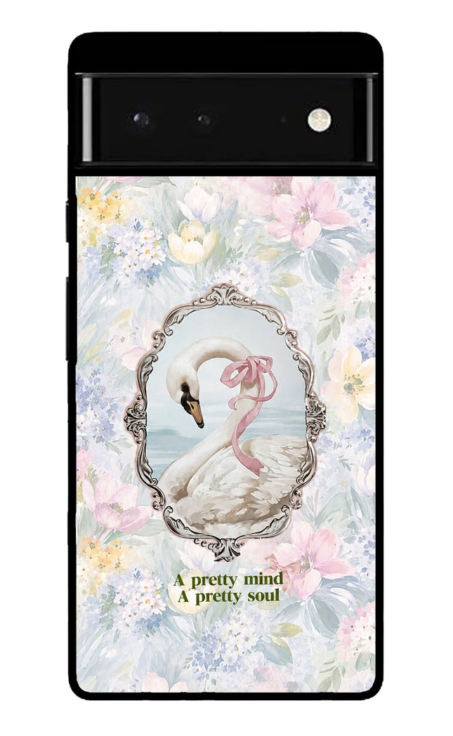 Pretty Mind Pretty Soul Google Pixel 6 Glass Case
