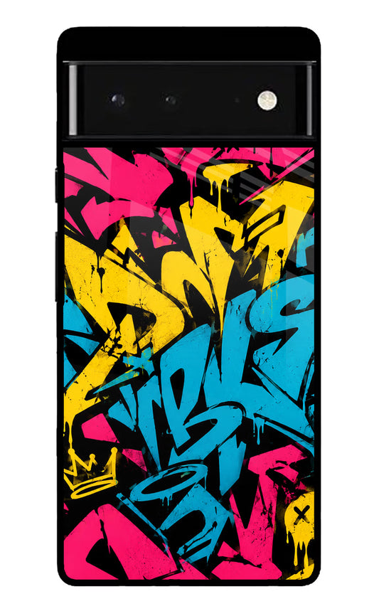 Graffiti Vibe Google Pixel 6 Glass Case