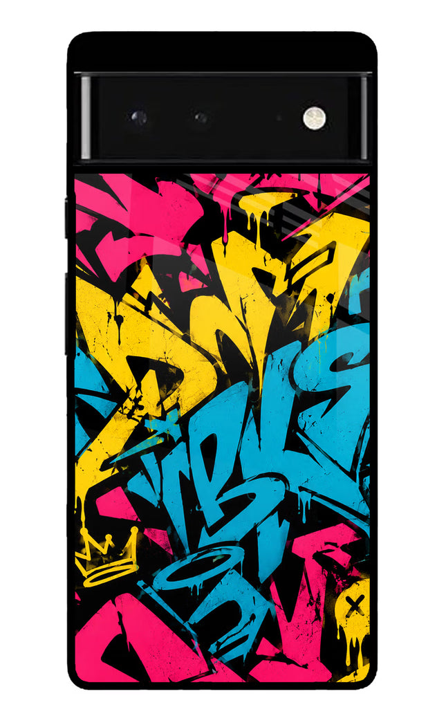 Graffiti Vibe Google Pixel 6 Glass Case