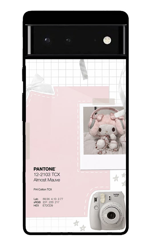 Pantone Asthetic Google Pixel 6 Glass Case