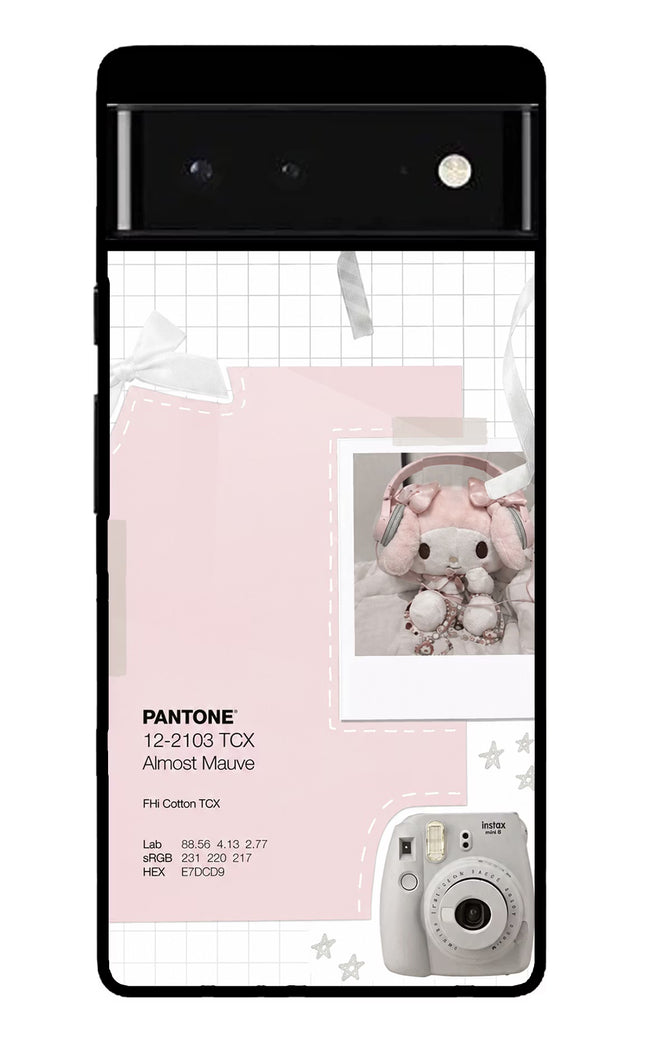 Pantone Asthetic Google Pixel 6 Glass Case
