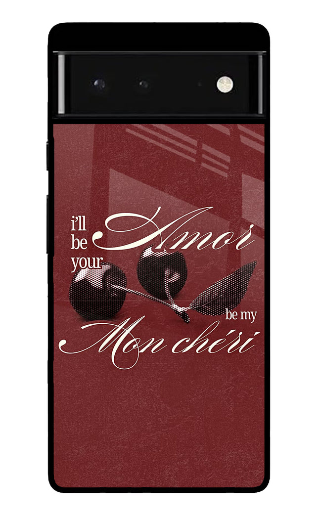 Velvet Cherry Google Pixel 6 Glass Case