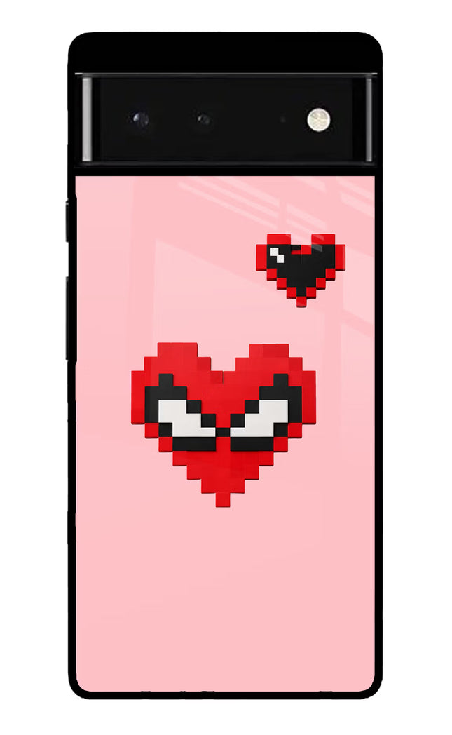 Gwen Heart Google Pixel 6 Glass Case