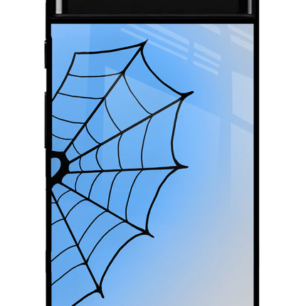 Blue Web Google Pixel 6 Glass Case