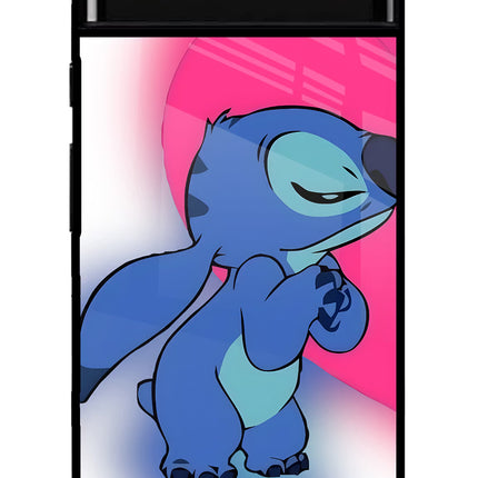 Stitch Hug Google Pixel 6 Glass Case