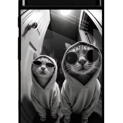 Hood Cats Google Pixel 6 Glass Case