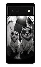 Hood Cats Google Pixel 6 Glass Case