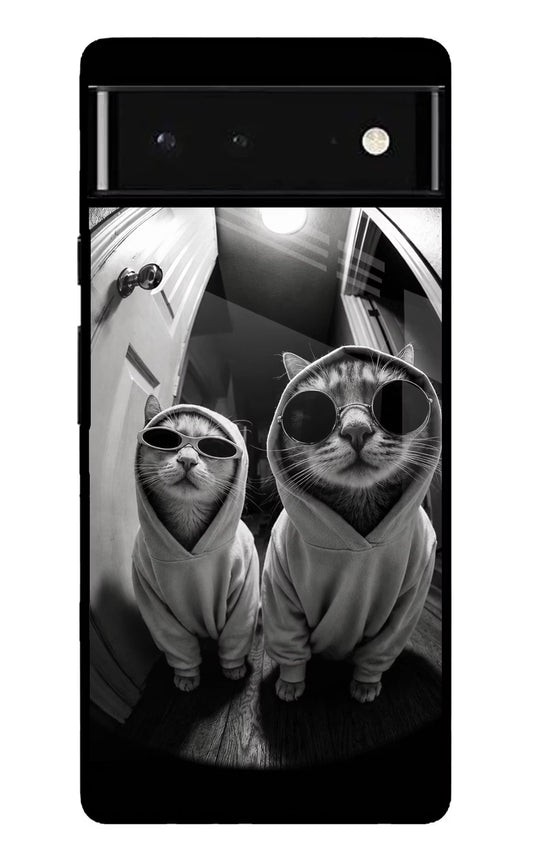 Hood Cats Google Pixel 6 Glass Case