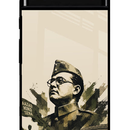 Netaji Rising Google Pixel 6 Glass Case