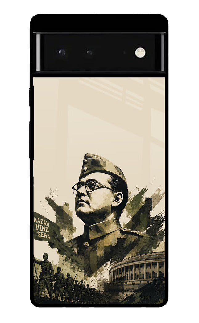 Netaji Rising Google Pixel 6 Glass Case