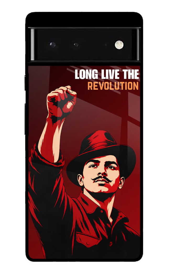 Bhagat Singh Revolution Google Pixel 6 Glass Case