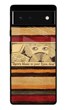 Vinyl Stripes Google Pixel 6 Glass Case