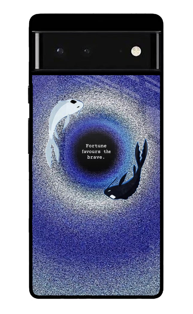 Dark Koi Google Pixel 6 Glass Case