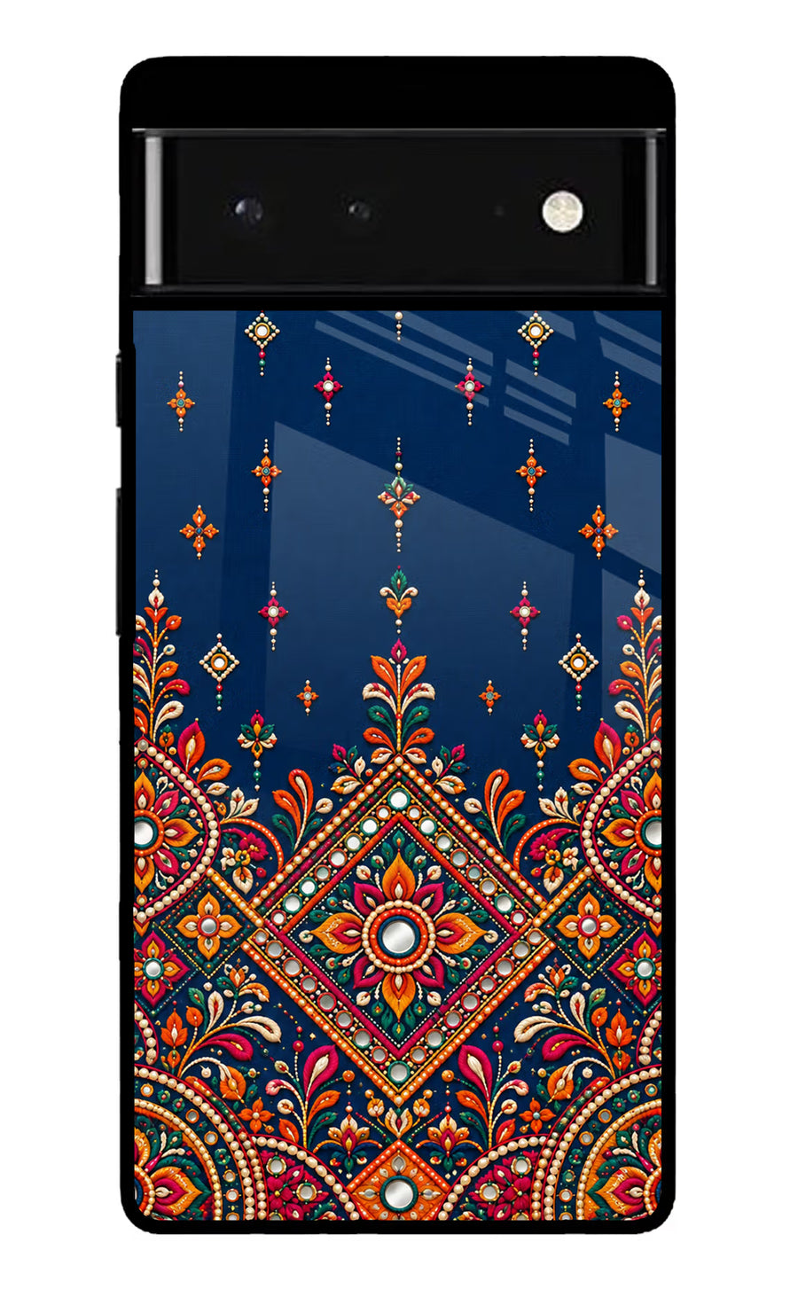 Neel Noor Google Pixel 6 Back Cover, Glass case