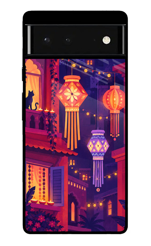 Lantern Lane Google Pixel 6 Glass Case