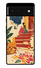 Diwali Rangoli Google Pixel 6 Glass Case