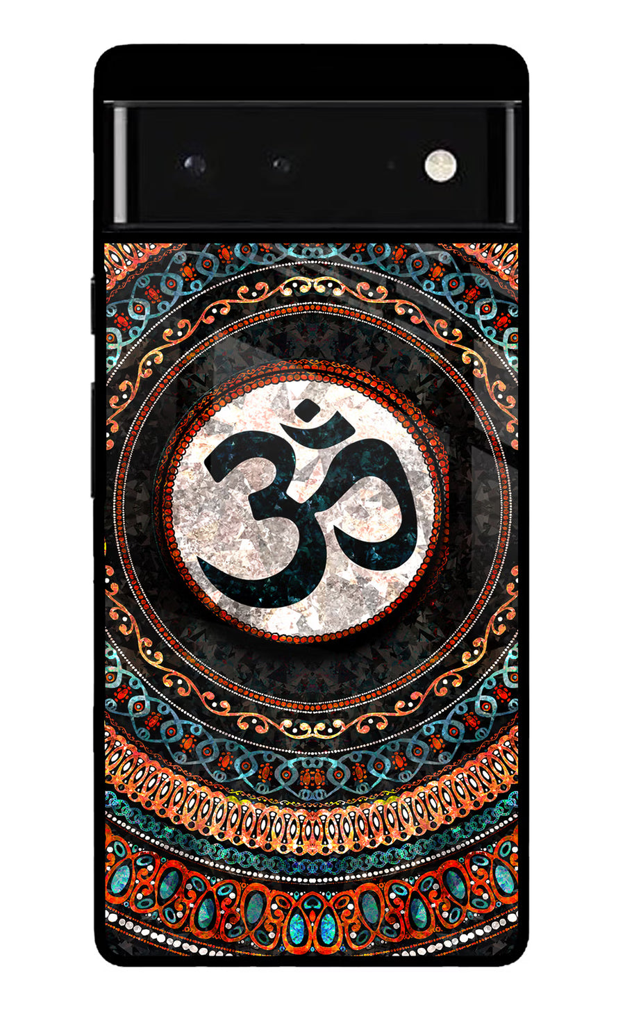 Om Culture Google Pixel 6 Pop Case, Glass case