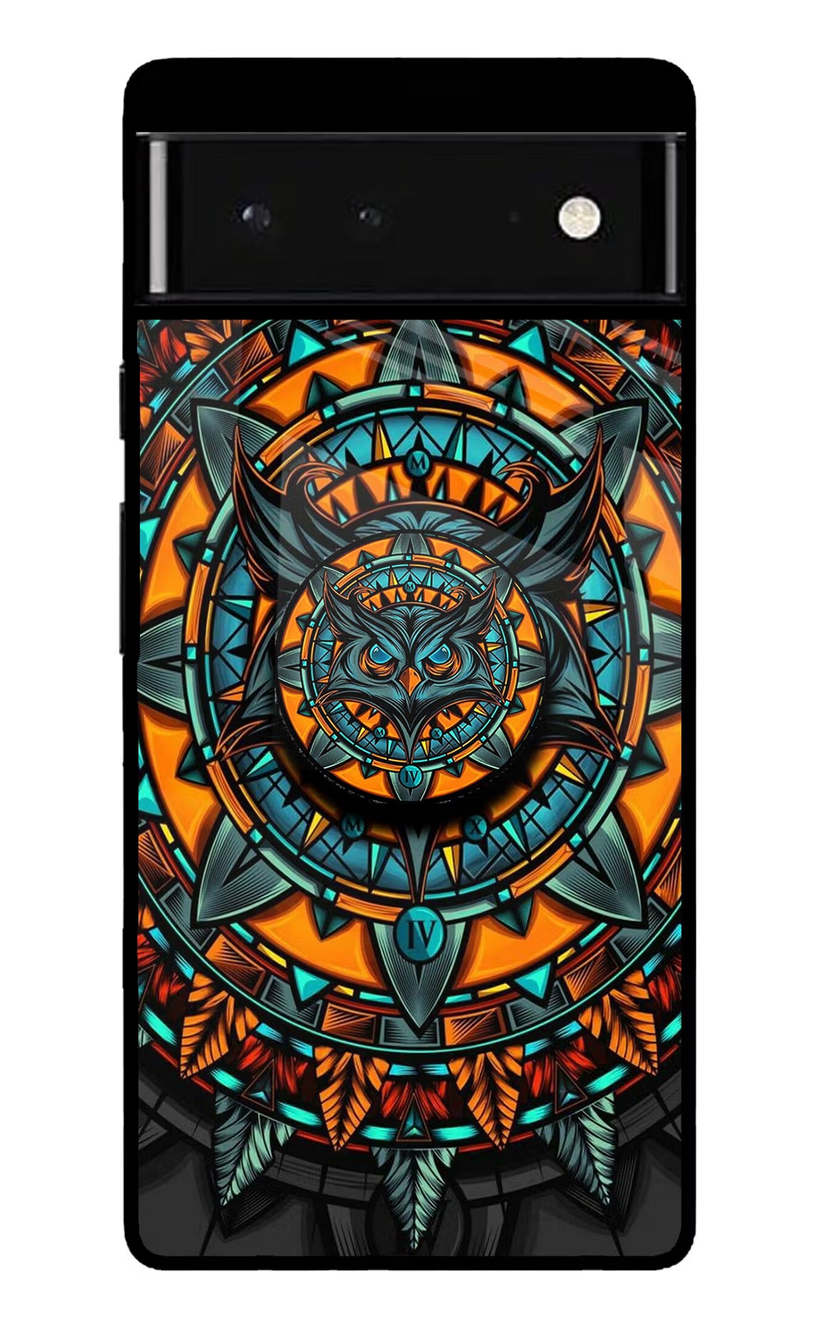 Angry Owl Google Pixel 6 Pop Case by Casekaro