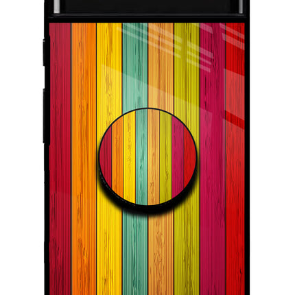 Multicolor Wooden Google Pixel 6 Pop Case by Casekaro
