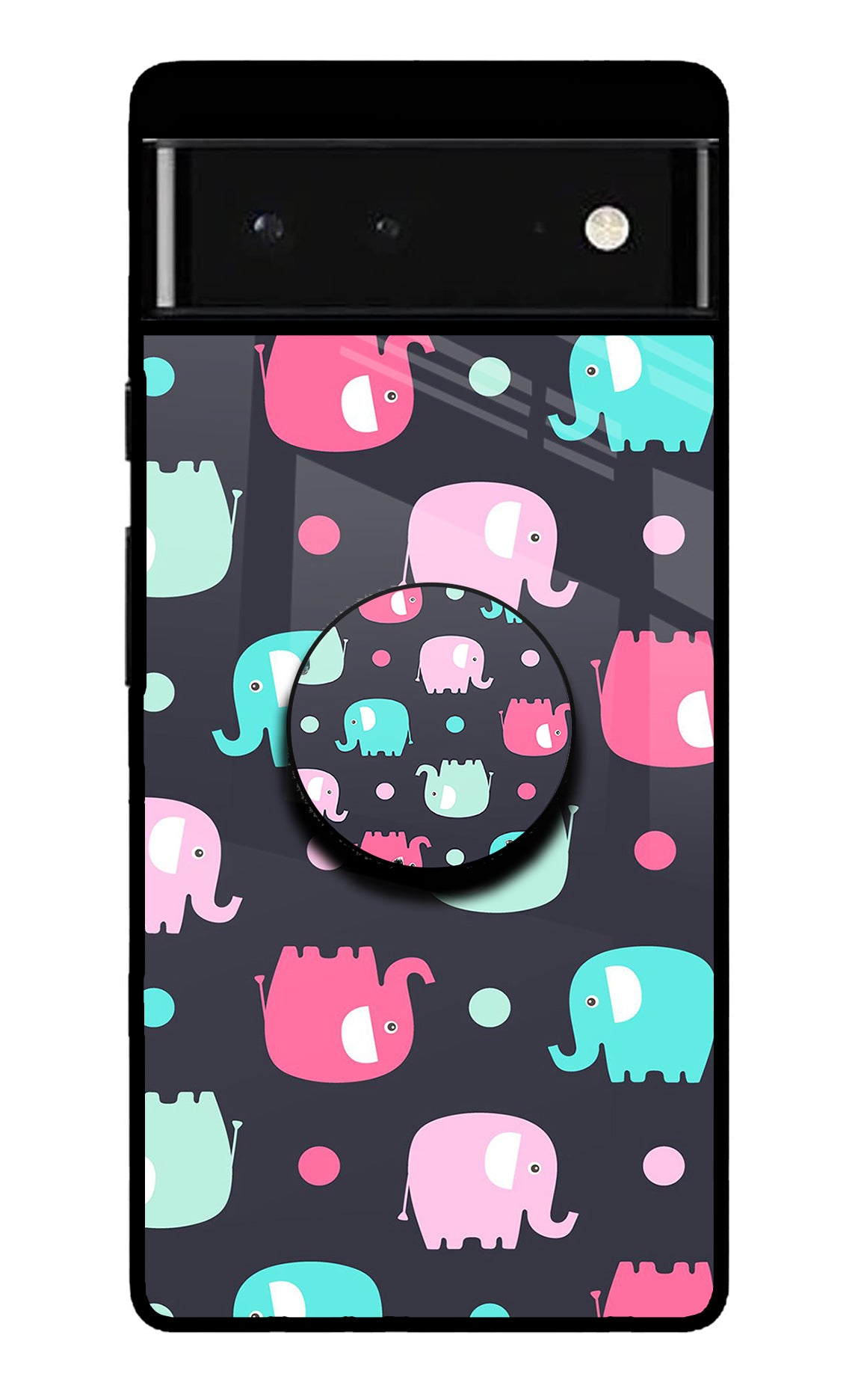 Baby Elephants Google Pixel 6 Pop Case