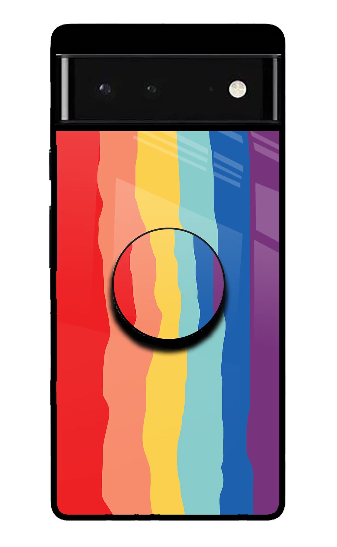 Rainbow Google Pixel 6 Pop Case by Casekaro
