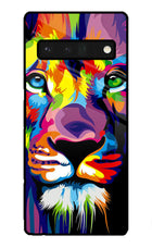 Lion Google Pixel 6 Pro Glass Case Back Cover by Casekaro
