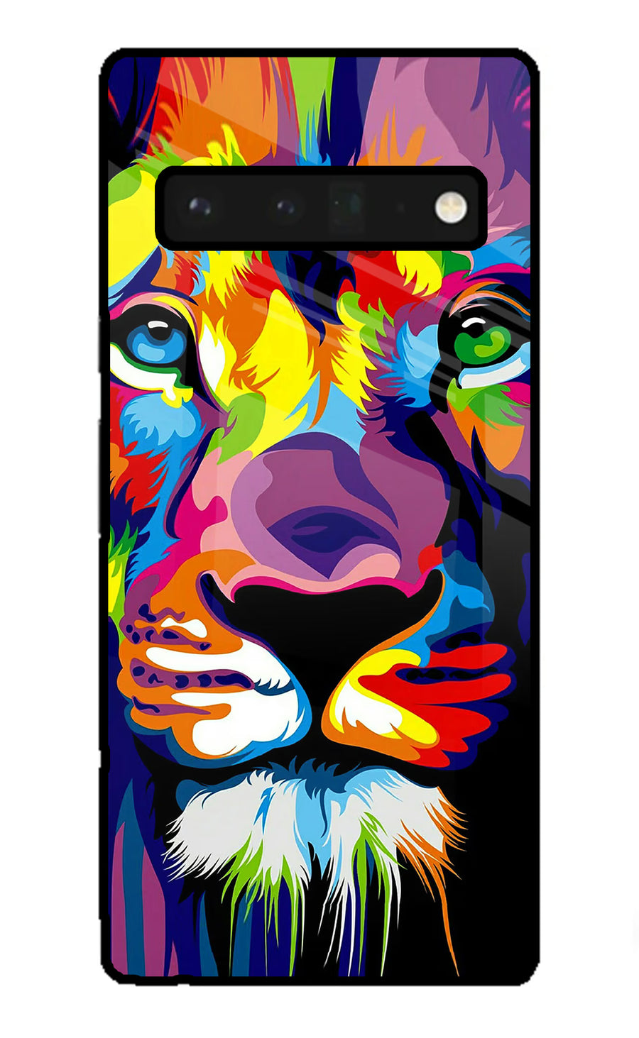Lion Google Pixel 6 Pro Back Cover, Glass case