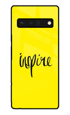 Inspire Google Pixel 6 Pro Glass Case Back Cover by Casekaro