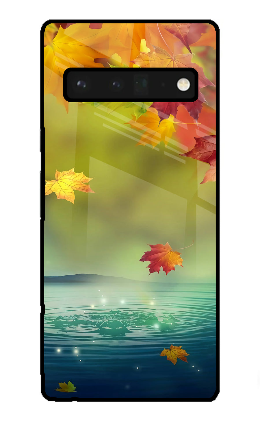 Flowers Google Pixel 6 Pro Back Cover, Glass case