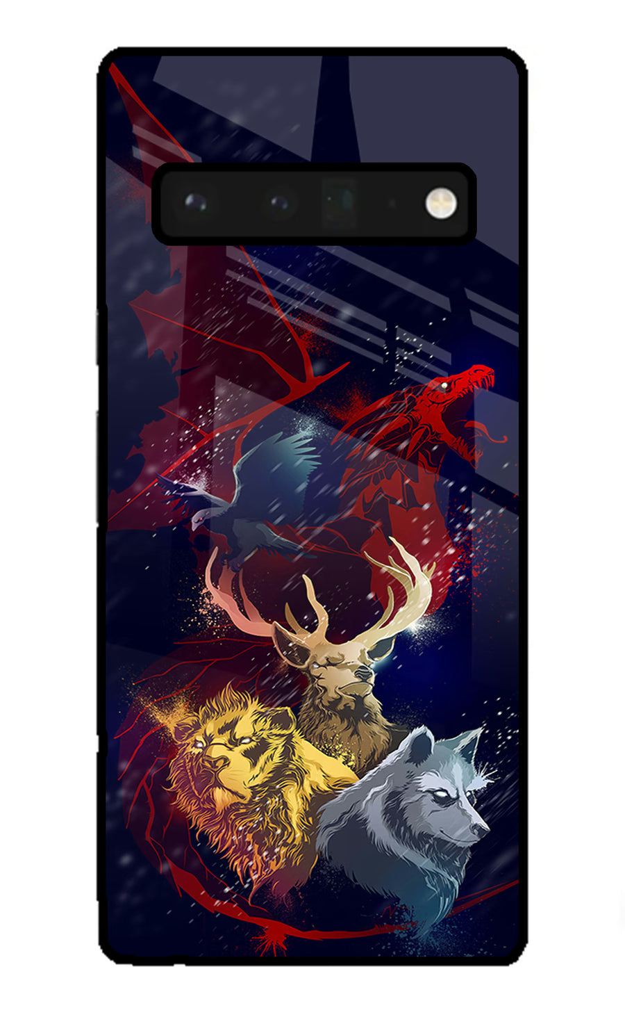 Game Of Thrones Google Pixel 6 Pro Back Cover, Glass case