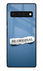 Be Original Google Pixel 6 Pro Glass Case Back Cover by Casekaro